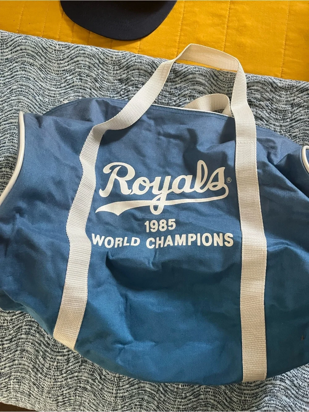 Royals 1985 World Champions Blue Canvas Tote